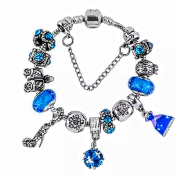 Jewelry - Cinderella European Charm Bracelet New